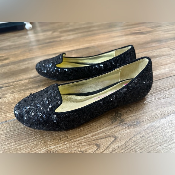 Elaine Turner Sequin Flats 6 - Picture 8 of 11